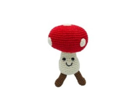 Toadstool rattle red